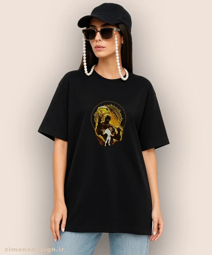 تیشرت لش مردانه و زنانه طرح هفت گناه مرگبار شخصیت اسکانور