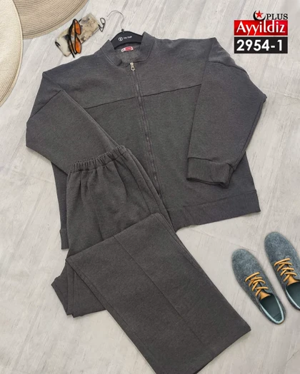 سیوشرت شلوار کرکدار سایز بزرگ کد 2954