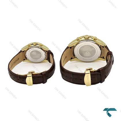 ساعت رومنسون ست طلایی صفحه سفید Romanson-5939-S