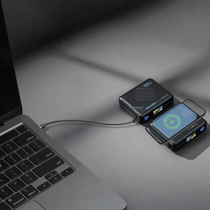 پاور بانک 20000 وایرلس USB و تایپ سی پاورولوژی Powerology PPBCHA79