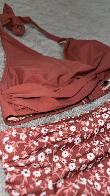 مایو دو تکه بیکینی کاپشه انگلیس کد CAA12C4E023JC