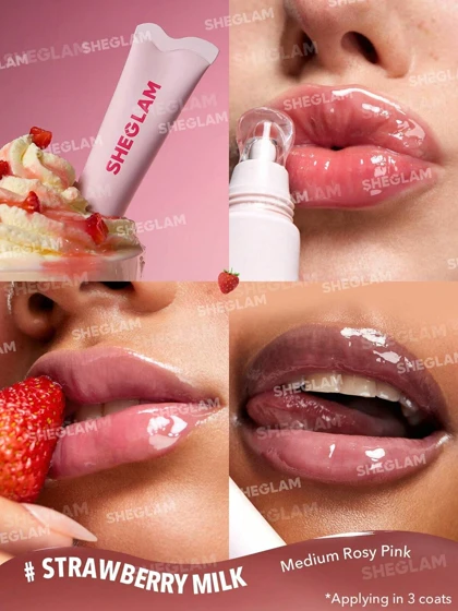 مراقبت از لب شیگلم مدل Crystal Glaze Moisturizing Lip Care Set