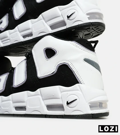 کفش کتانی مردانه و زنانه مشکی سفید NIKE Air More Uptempo '96