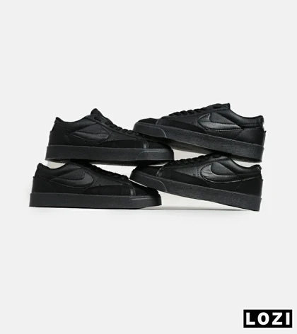 کفش نایک مردانه و زنانه مشکی Nike Blazer Low 77