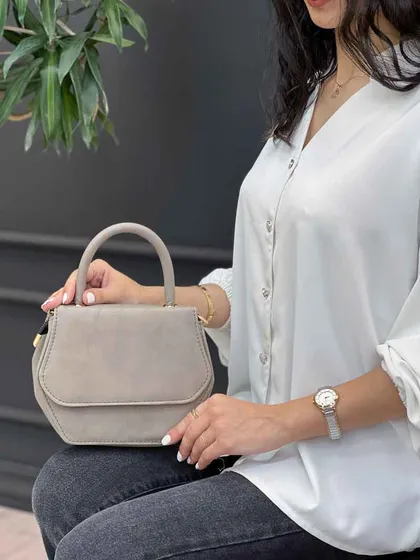 کیف دسته دار شش ضلعی