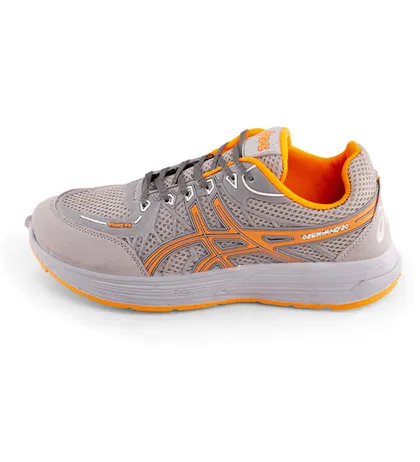 کفش اسپرت Asics مردانه طوسی بندی