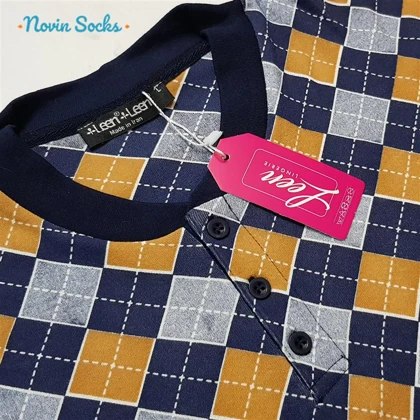 ست تیشرت و شلوار مردانه لین مدل نخ پنبه کد 5197-494