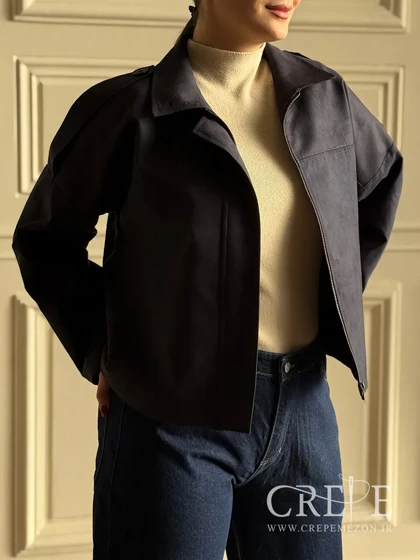 کت جیر جلو زیپ