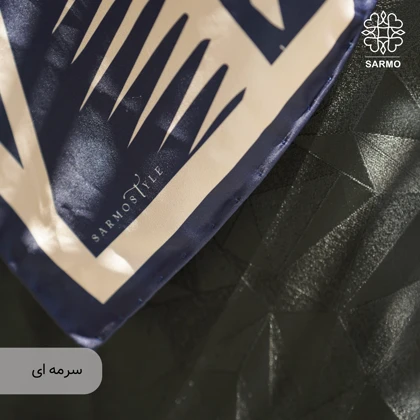 روسری ابریشم توییل پالمیرا