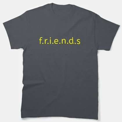 تیشرت فرندز طرح نوشته فرندزfriends کد 95448