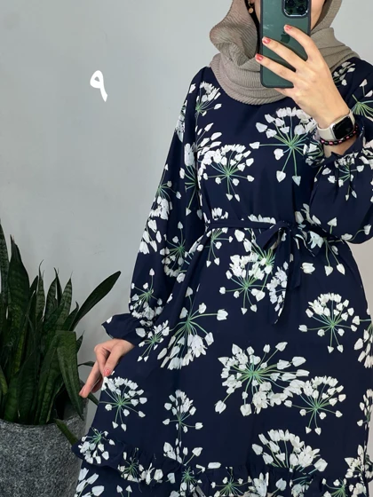 پیراهن مانتویی شکوفه 1