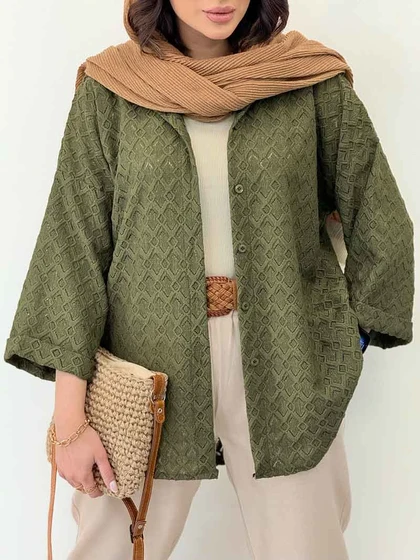 شومیز طرح لوزی سیما