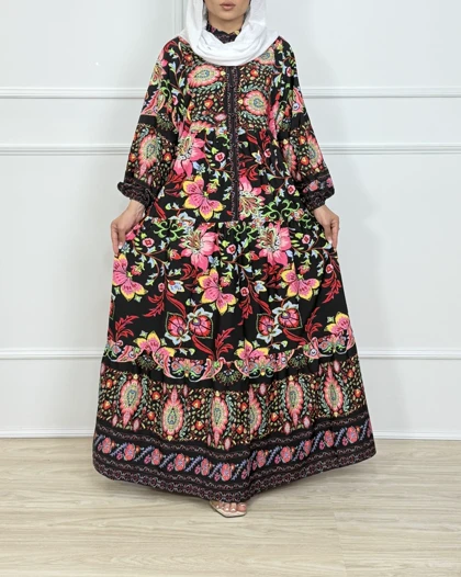 پیراهن شهگل _ ( مدل طوبا ) کد محصول 846