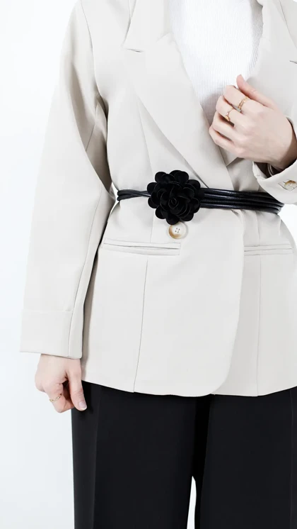 کمربند گره‌ای گل