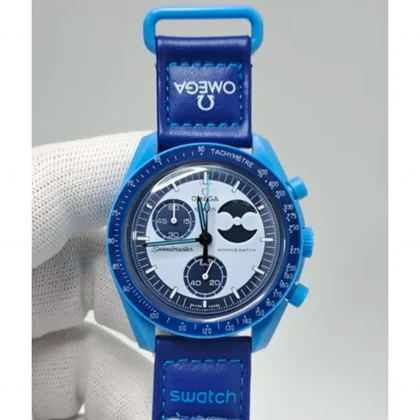 ساعت مچی امگا سواچ آبی
