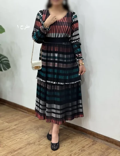 پیراهن بلند هورین