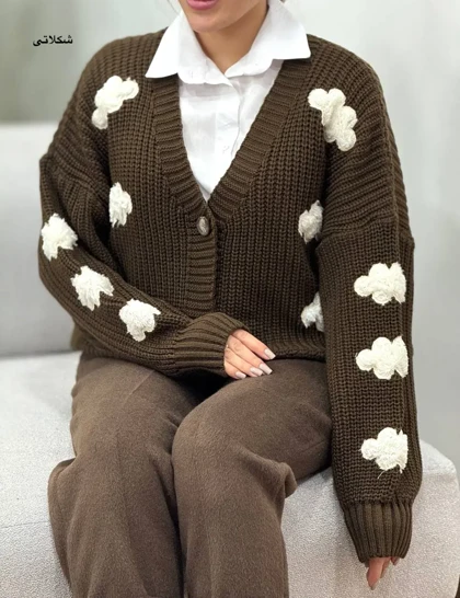 بافت جلو دکمه ابر