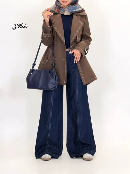 7558-ترنچ کت ژیوان