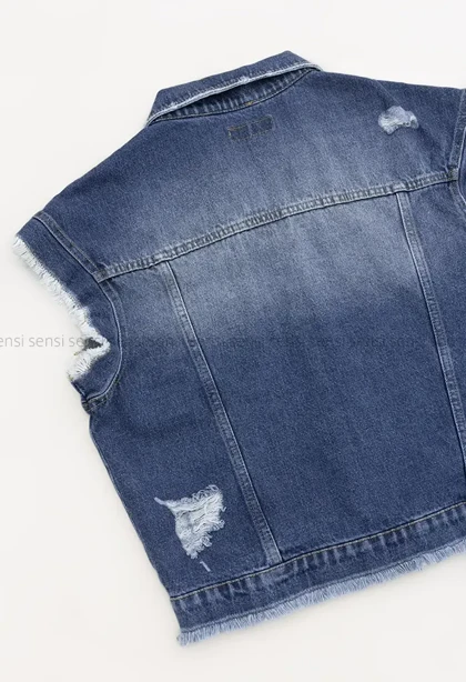 وست جین آستین ریش کد1005005