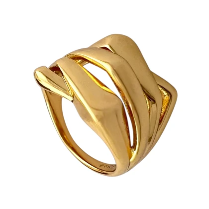 انگشتر زنانه با طرح آینه ای ژوپینگ، زیبایی در دستان شما