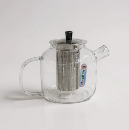 قوری پیرکس 1000 میل ، درب استیل