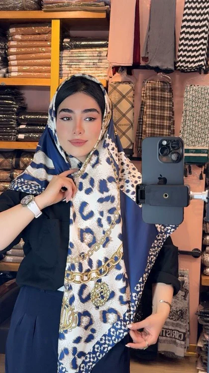 روسری ابریشمی