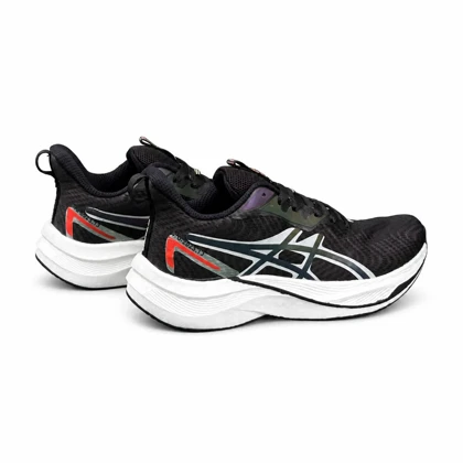کفش کتانی مردانه زیره بست مدل اسیکس مشکی سفید ASICS