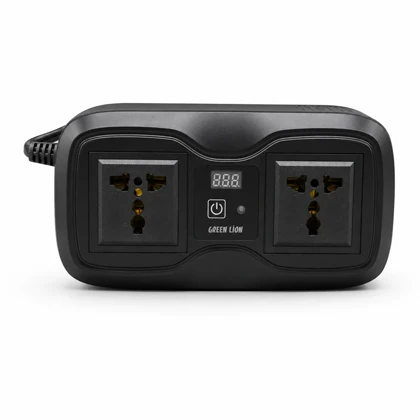 اینورتر فندکی خودرو گرین لاین مدل GC-233 ظرفیت 200 وات