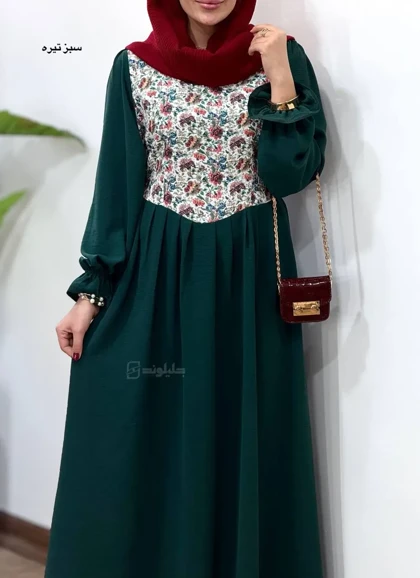 پیراهن مانتویی سوزندوزی آیسو شکوفه