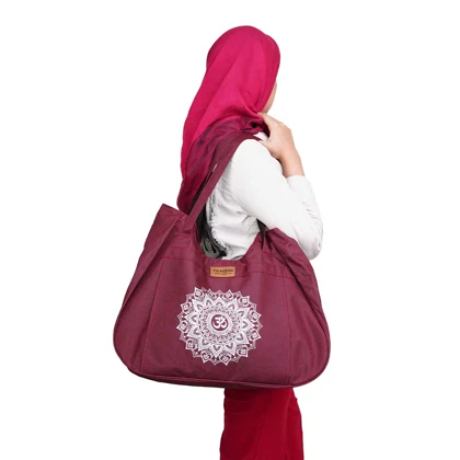 کیف یوگا تن‌زیب مدل TZ-5040 زرشکی