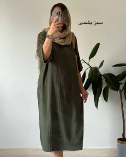 پیراهن مانتویی دلسا 15