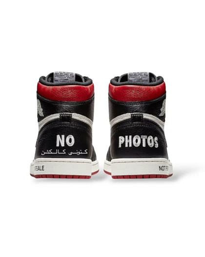 کتانی ویتنامی نایک ایر جردن وان ساق‌دار ان آر جی نات فور ریسیل Nike Air Jordan 1 Retro High OG NRG “ Not For Resale