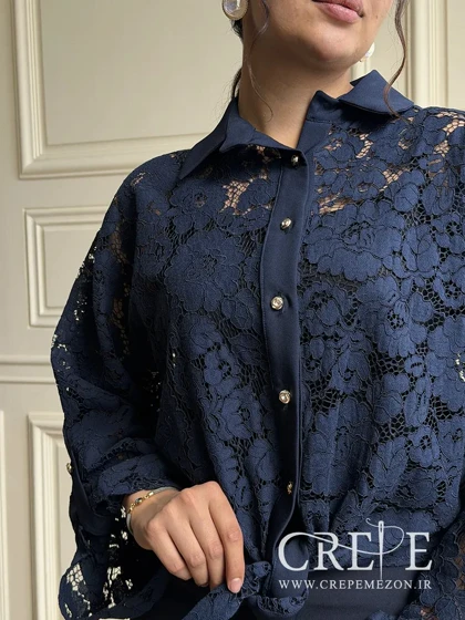 شومیز دانتل گره‌ای