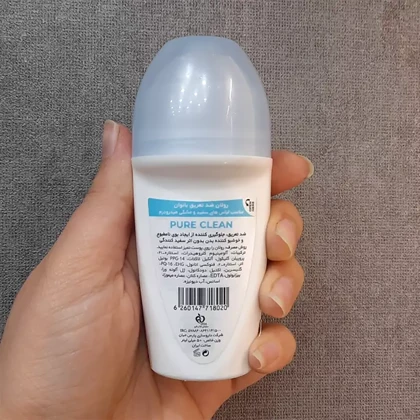 مام رول ضد تعریق بانوان هیدرودرم Hydroderm مدل PURE CLEAN حجم 50ml