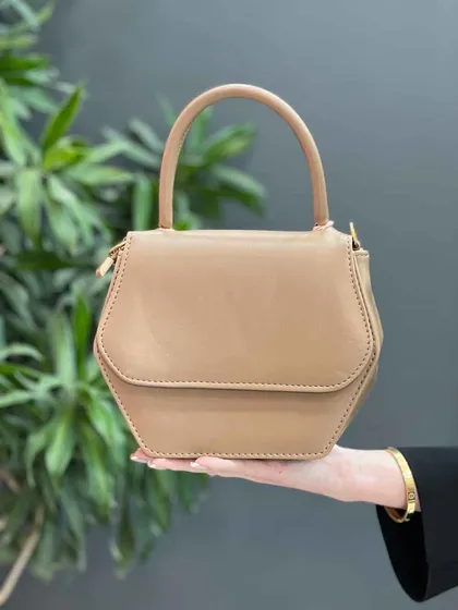 کیف شش ضلعی دسته دار