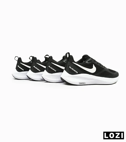 کفش کتانی بزرگ پا مشکی سفید Nike guide 10