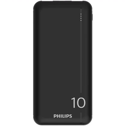 پاور بانک 10000 فیلیپس PHILIPS مدل DLP1812PB توان 20 وات