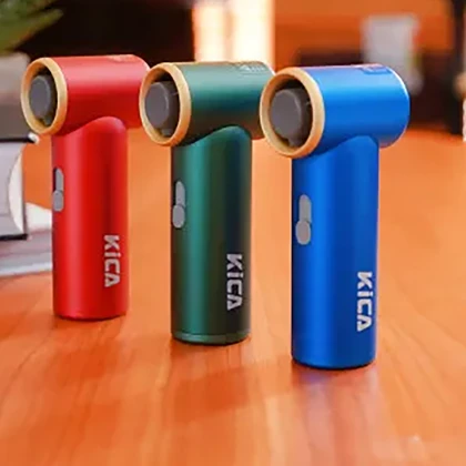 جت فن شارژی کیکا KiCA مدل Jet Fan Mini با بدنه آلومینیومی
