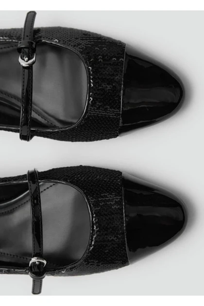 کفش پاشنه‌بلند کلاسیک زنانه اورجینال منگو mango