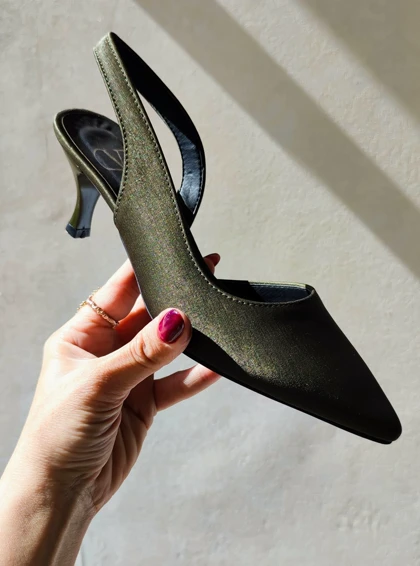 کفش مجلسی ساتن - کد 101