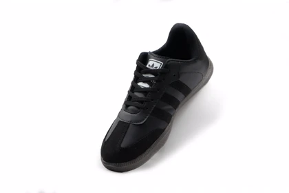 کفش کتانی زنانه مدل samba - 0048_black_White