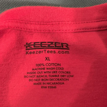 SIZE L-XL تیشرت اورجینال برند معتبر KEEZER امریکا مدل Patriot