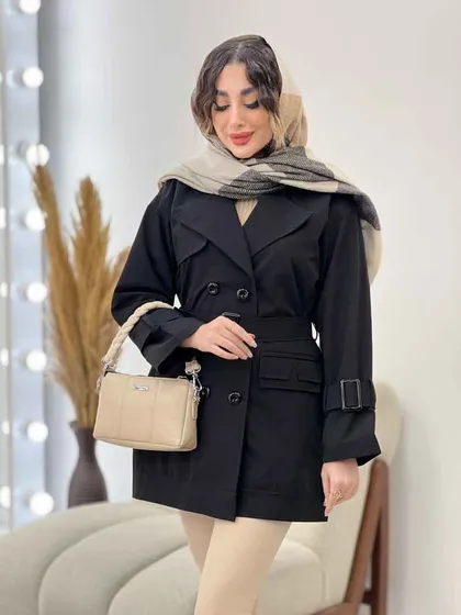 بارانی سر جیب دوبله هلنا