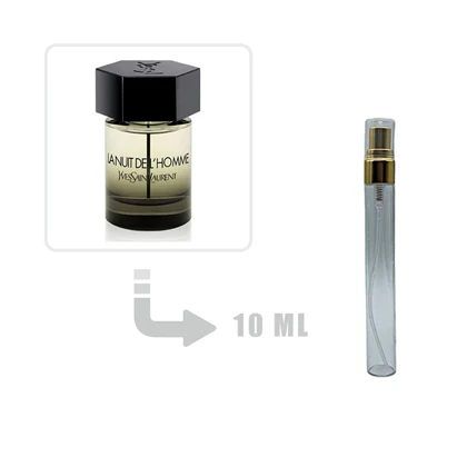 دکانت عطر ادکلن ایو سن لورن لا نویت لهوم 10 میل اورجینال YSL La Nuit de L Homme