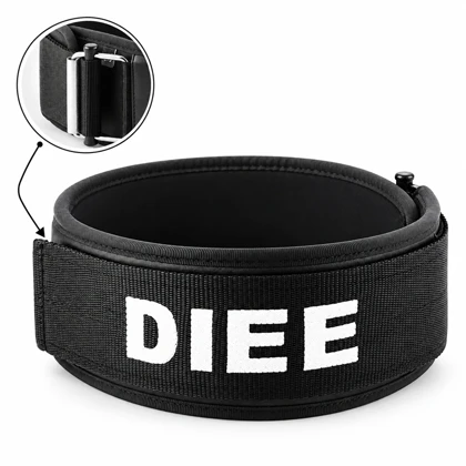 کمربند وزنه برداری مدل CN-Diee-26072 چسبی مشکی