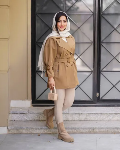 بارانی مدل کوتاه 4دکمه کد 102