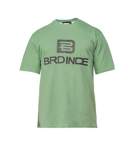 تیشرت Brdince یقه گرد مردانه نخ پنبه طرح دار