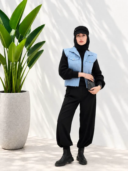 وست زنانه جین
