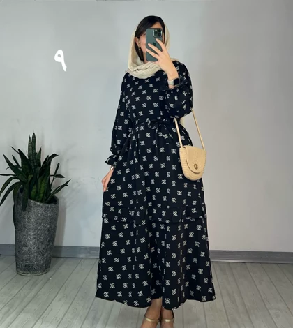 پیراهن مانتویی شکوفه 5