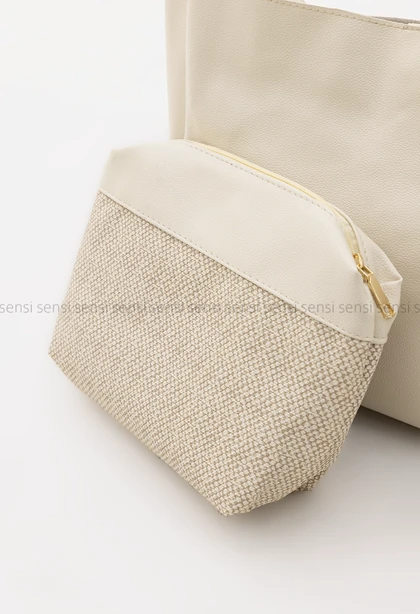 کیف چرم مغزی دوزی تک دسته کد1004693